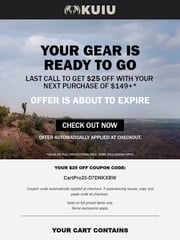 Email Inspiration from KUIU