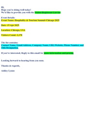 Email Inspiration from Lynne Ashley