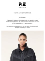 Email Inspiration from P.E Nation