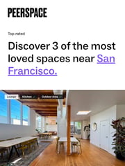 Email Inspiration from Peerspace