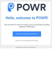 Email Inspiration from POWR