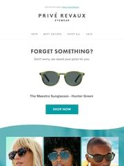 Email Inspiration from Privé Revaux