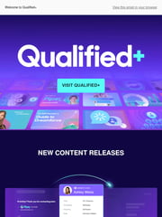 Email Inspiration from Qualified