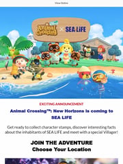 Email Inspiration from SEA LIFE