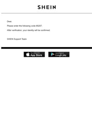 Email Inspiration from SHEIN