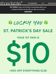Email Inspiration from ShoeDazzle