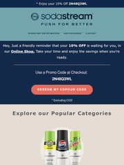 Email Inspiration from SodaStream