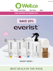 Email Inspiration from Well.ca