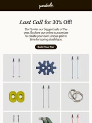 Email Inspiration from Yardsale