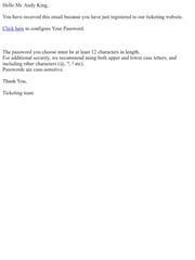 Email Inspiration from MCC