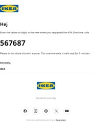 Email Inspiration from IKEA