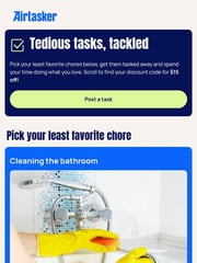 Email Inspiration from Airtasker
