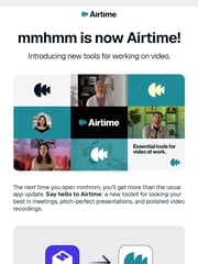 Email Inspiration from Airtime Team