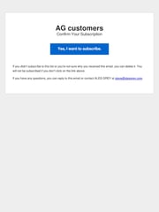 Email Inspiration from ALES GREY