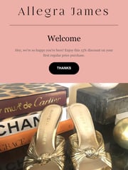 Email Inspiration from Allegra James
