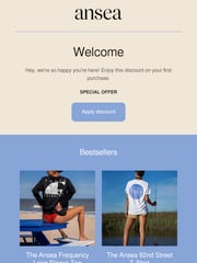 Email Inspiration from ansea