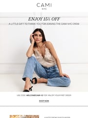 Email Inspiration from CAMI NYC