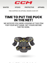 Email Inspiration from CCM Hockey