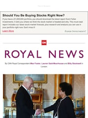 Email Inspiration from CNN Royal News