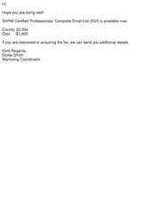 Email Inspiration from Eloise Smith