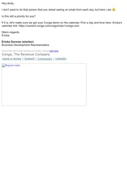 Email Inspiration from Ericka Gorman