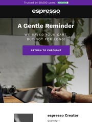 Email Inspiration from espresso Displays