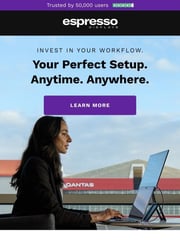 Email Inspiration from espresso Displays
