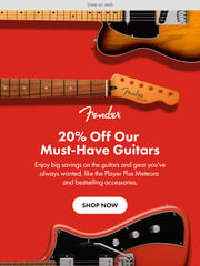 Email Inspiration from Fender