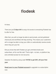 Email Inspiration from Flodesk