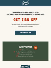 Email Inspiration from Good Chop