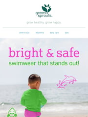 Email Inspiration from green sprouts