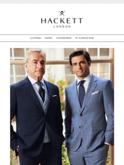 Email Inspiration from Hackett London