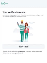 Email Inspiration from Kiwi.com