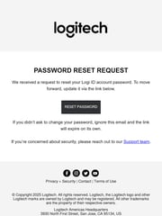 Email Inspiration from Logitech