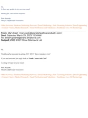 Email Inspiration from Mary.Cash