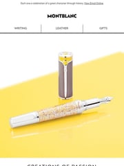 Email Inspiration from Montblanc