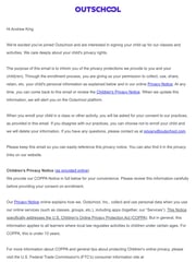 Email Inspiration from Outschool.com