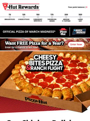 Email Inspiration from Pizza Hut