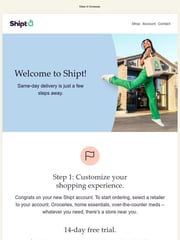 Email Inspiration from Shipt