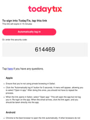 Email Inspiration from TodayTix