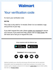 Email Inspiration from Walmart.com