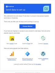 Email Inspiration from Amplitude Team