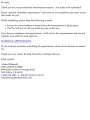 Email Inspiration from Ariane Olshansky
