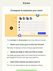 Email Inspiration from Ben from Buffer