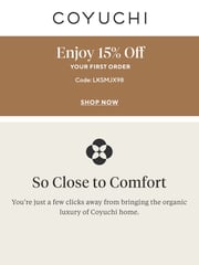 Email Inspiration from C O Y U C H I