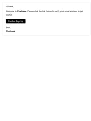 Email Inspiration from Chatbase