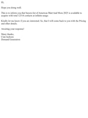 Email Inspiration from Cian Jackson