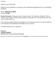 Email Inspiration from claudia Stenten