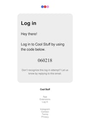 Email Inspiration from Cool Stuff
