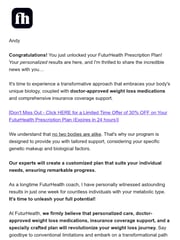 Email Inspiration from FuturHealth